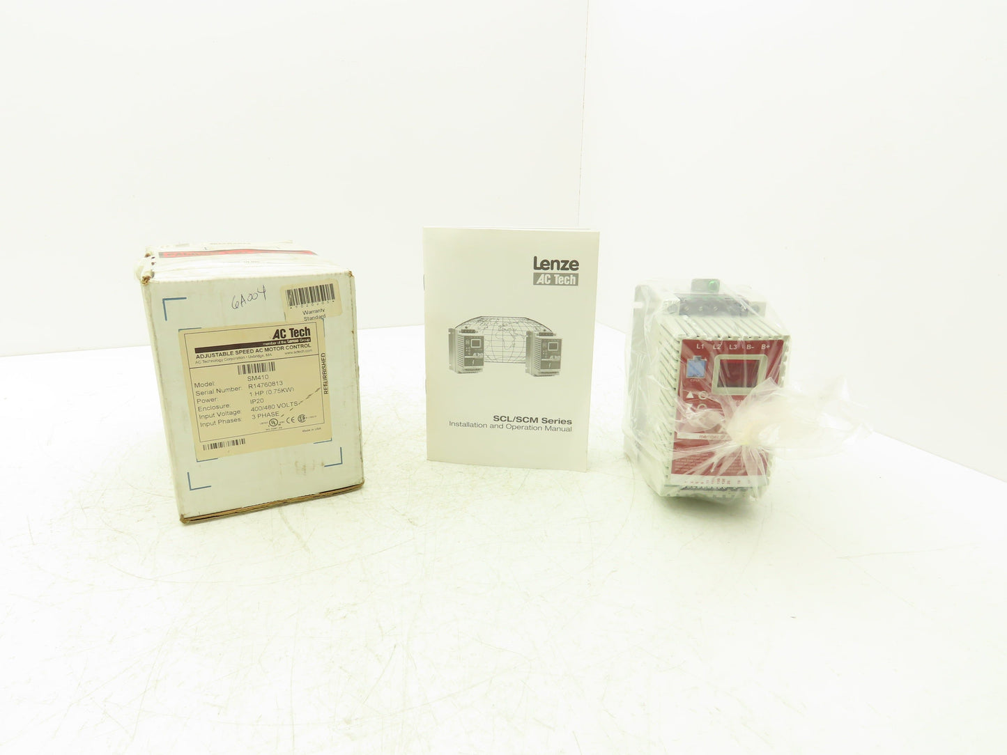 Lenze SM410 AC Tech Variable Frequency AC Drive 1HP 480VAC 3Ph