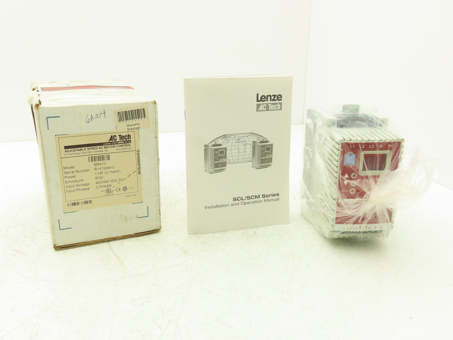 Lenze SM410 AC Tech Variable Frequency AC Drive 1HP 480VAC 3Ph