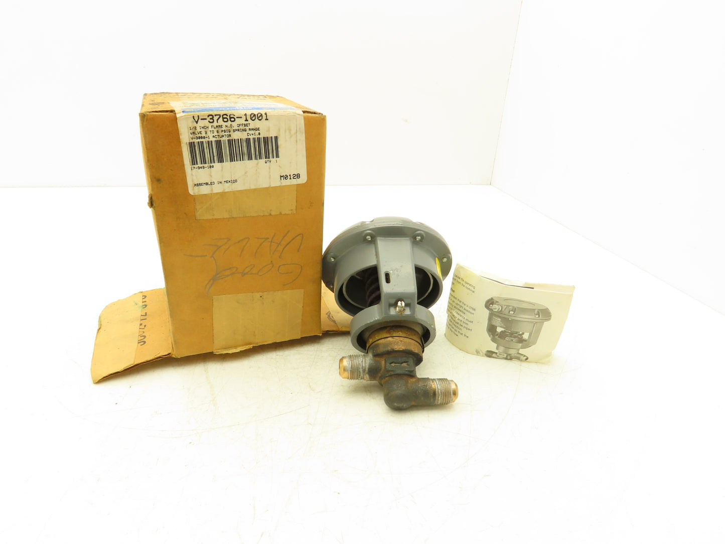 Johnson Controls 1PV-3766-1001 Control Valve Diaphragm 1/2"NPT O.D Flare 400psi