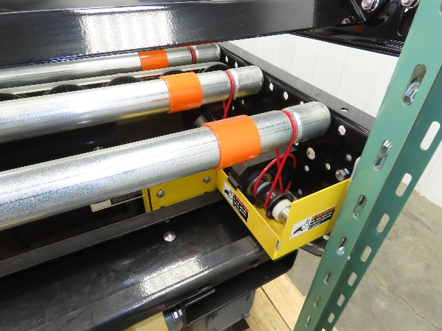 Roach RBT3 30"x 5' Live Roller Conveyor Transfer Section 27"BF Line Shaft Drive