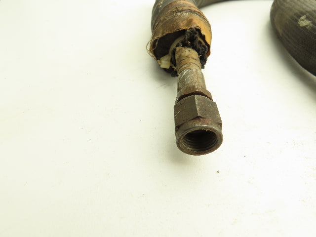 Nordson 819078 Hot Melt Glue Hose 8' Long 37° Flare 3/8" (-6) Fitting