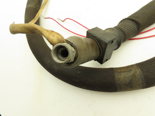 Nordson 819078 Hot Melt Glue Hose 8' Long 37° Flare 3/8" (-6) Fitting