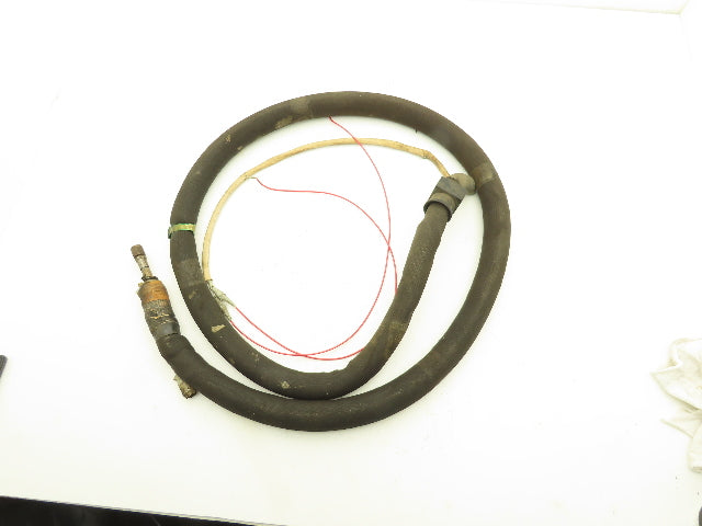 Nordson 819078 Hot Melt Glue Hose 8' Long 37° Flare 3/8" (-6) Fitting