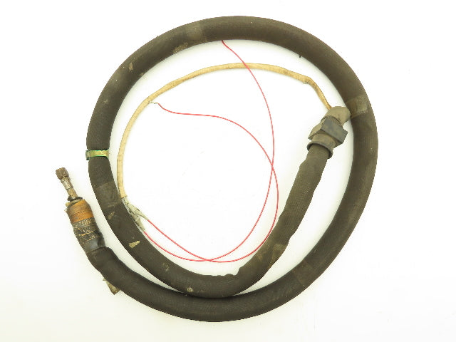 Nordson 819078 Hot Melt Glue Hose 8' Long 37° Flare 3/8" (-6) Fitting