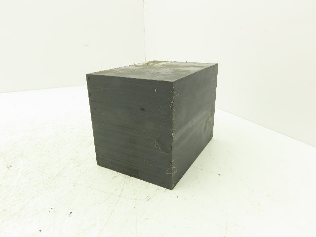 Delrin Acetal Plastic Rectangular Bar Black 4 x 4-3/8 x 5-1/2" Millable Cubic