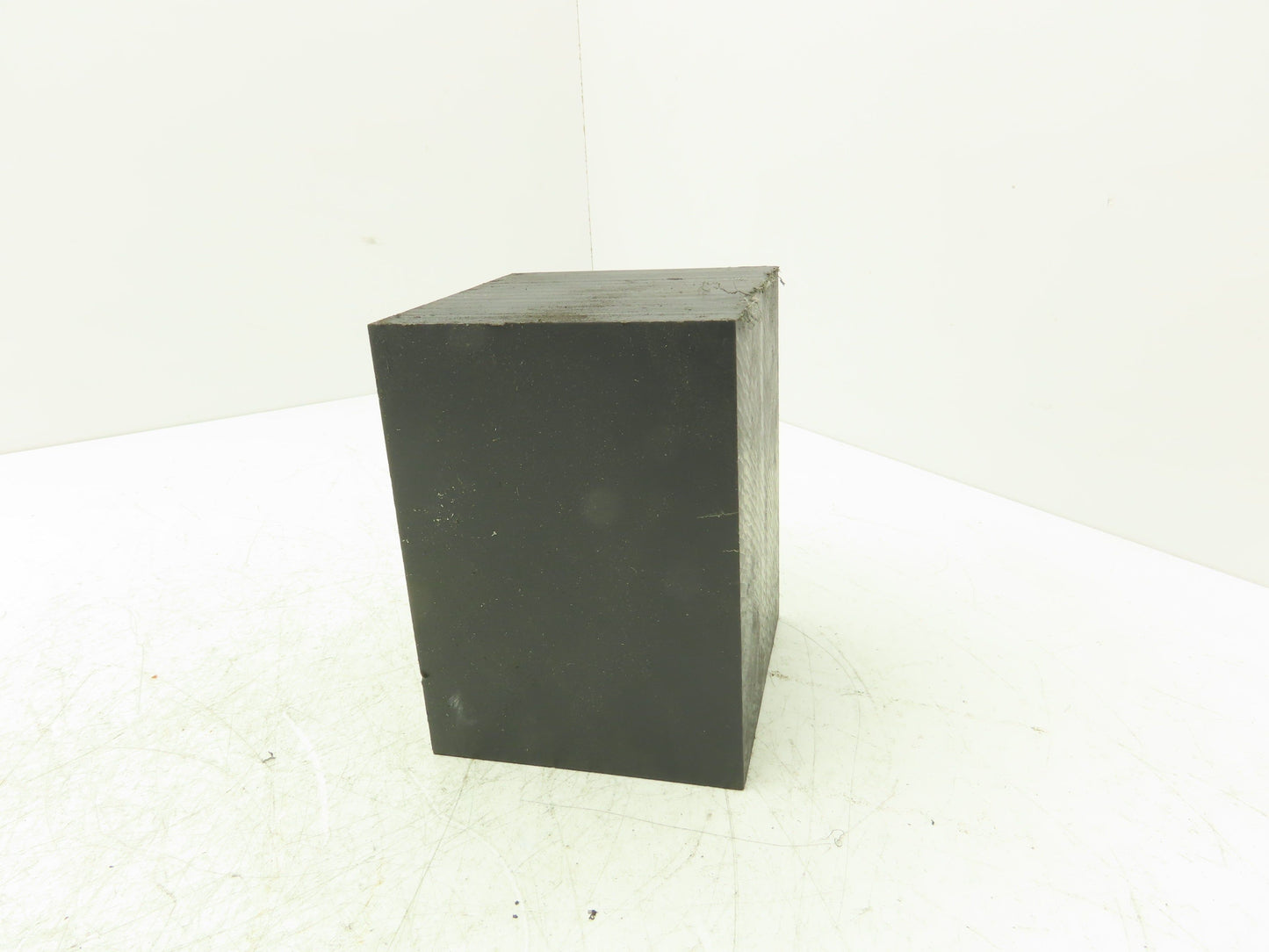 Delrin Acetal Plastic Rectangular Bar Black 4 x 4-3/8 x 5-1/2" Millable Cubic