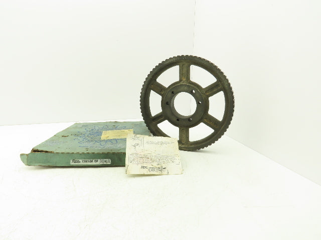 Martin 72H100 SF Timing Belt Pulley 0.5"Pitch 72 Tooth 1"Belt Width Bushing Bore