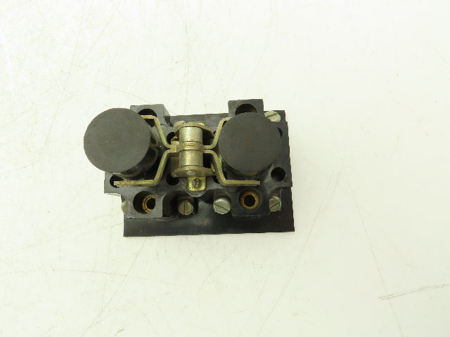 Maintained Push Button Start Stop Light Motor Interlock Switch Black VTG