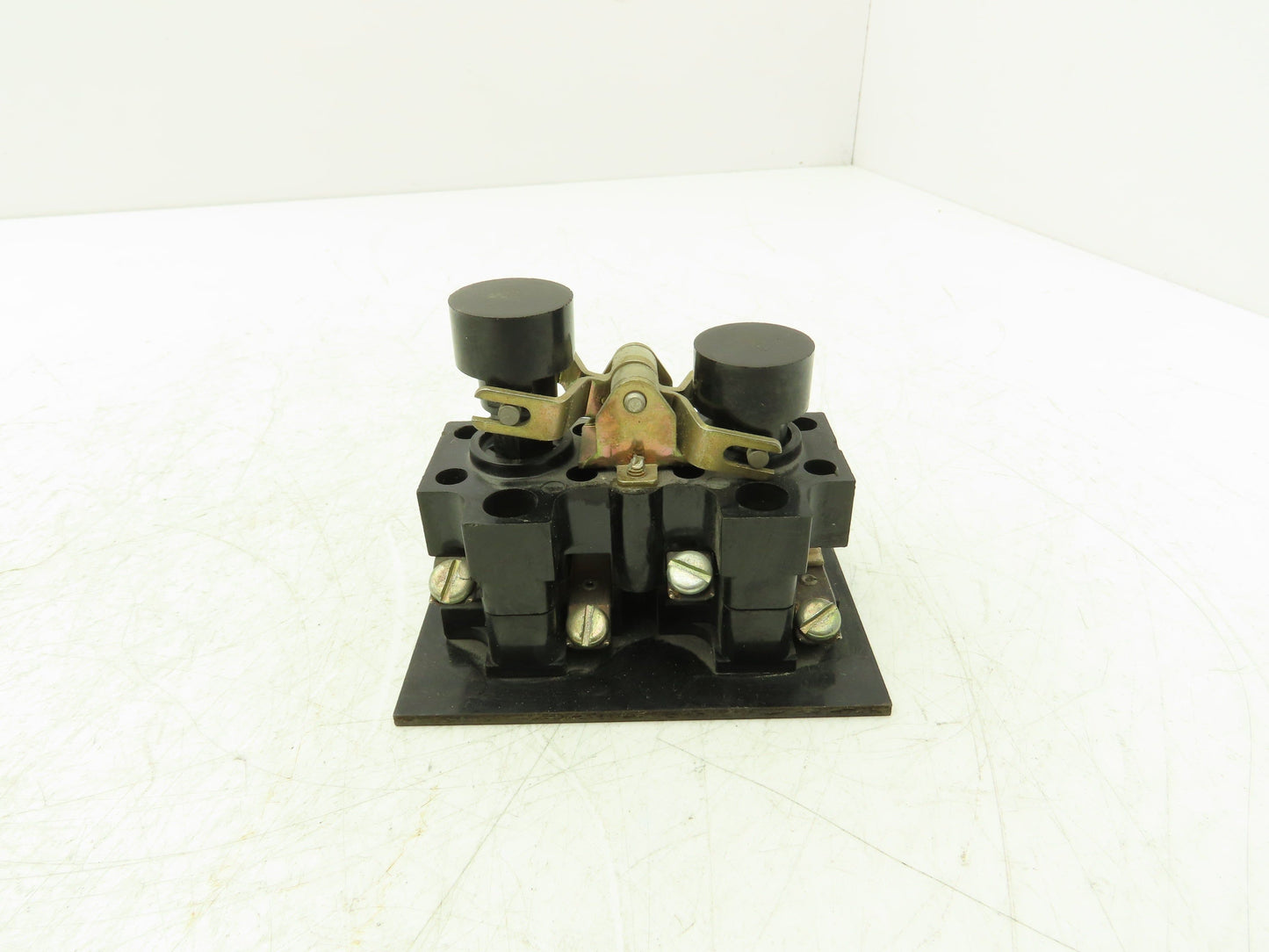 Maintained Push Button Start Stop Light Motor Interlock Switch Black VTG
