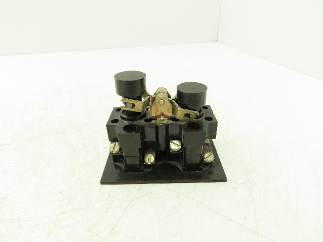 Maintained Push Button Start Stop Light Motor Interlock Switch Black VTG