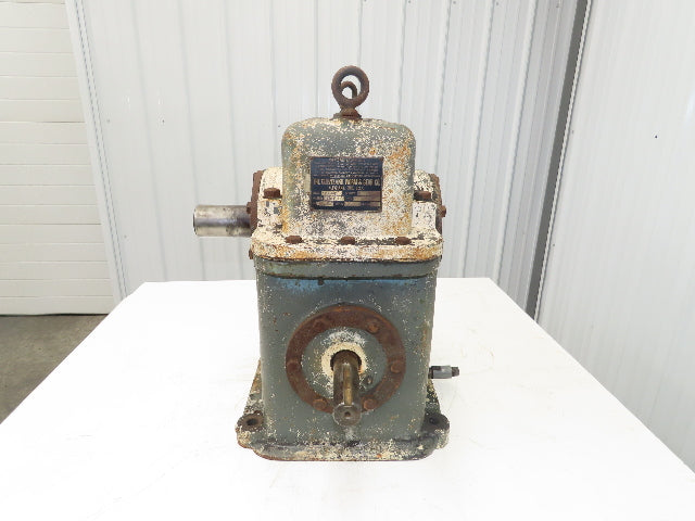 Cleveland Worm & Gear 200AT 25F Speed Reducer 79:1 Gearbox 2.8Hp 22rpm LH Output