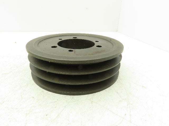 Martin 3 5V 750 SF V-Belt Pulley 5V 3 Groove 7.4" Pitch Diameter Bushing Bore