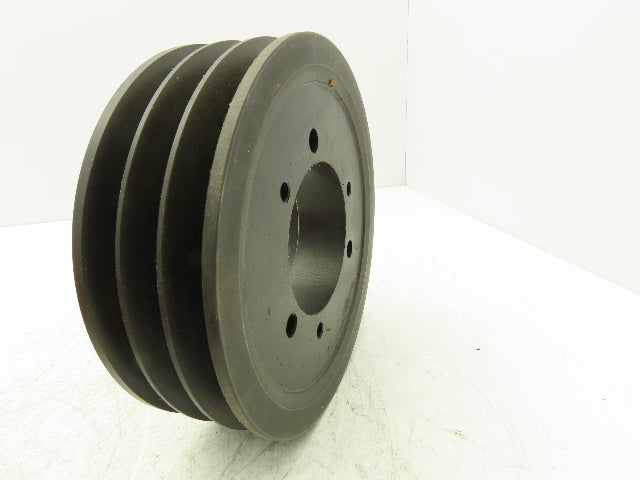 Martin 3 5V 750 SF V-Belt Pulley 5V 3 Groove 7.4" Pitch Diameter Bushing Bore