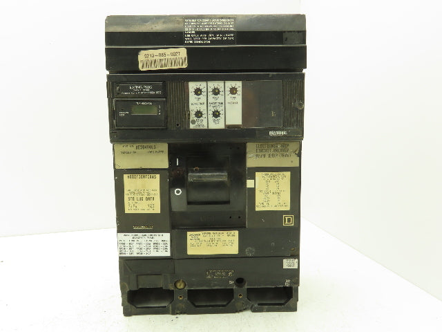 Square D ME36400LS I-Line Circuit Breaker 400A 600V Micrologic 5A Gray Face