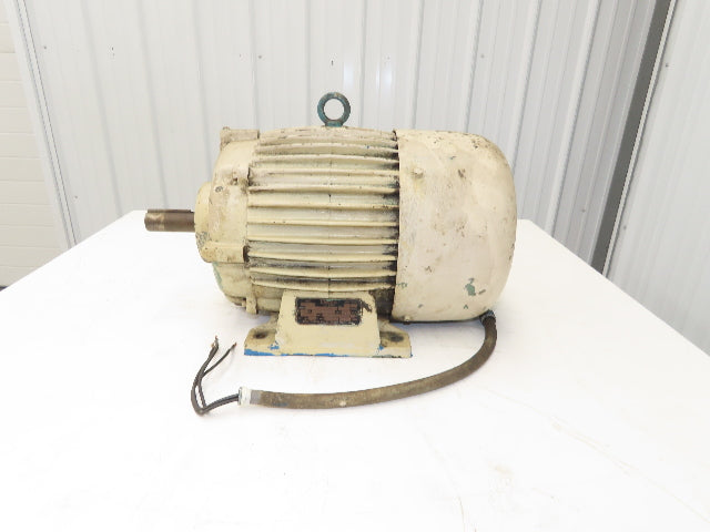 GM Delco B-5025 AC Motor 5Hp 1200 RPM 208-230/460V 3PH 254U Frame