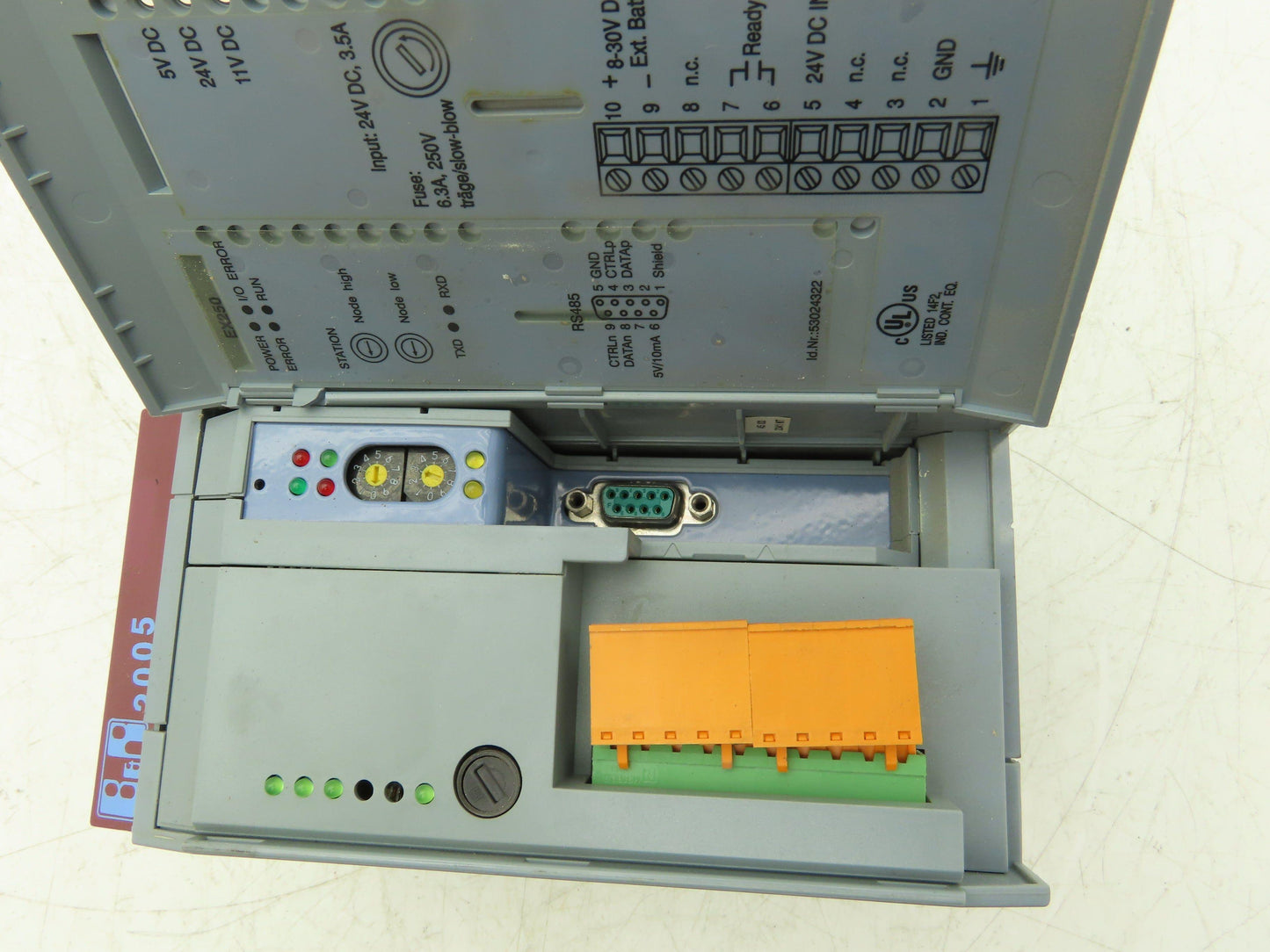 B&R 3PS465.9 Power Supply Module 24VDC Input 3.5A 8-30VDC Output REV C0