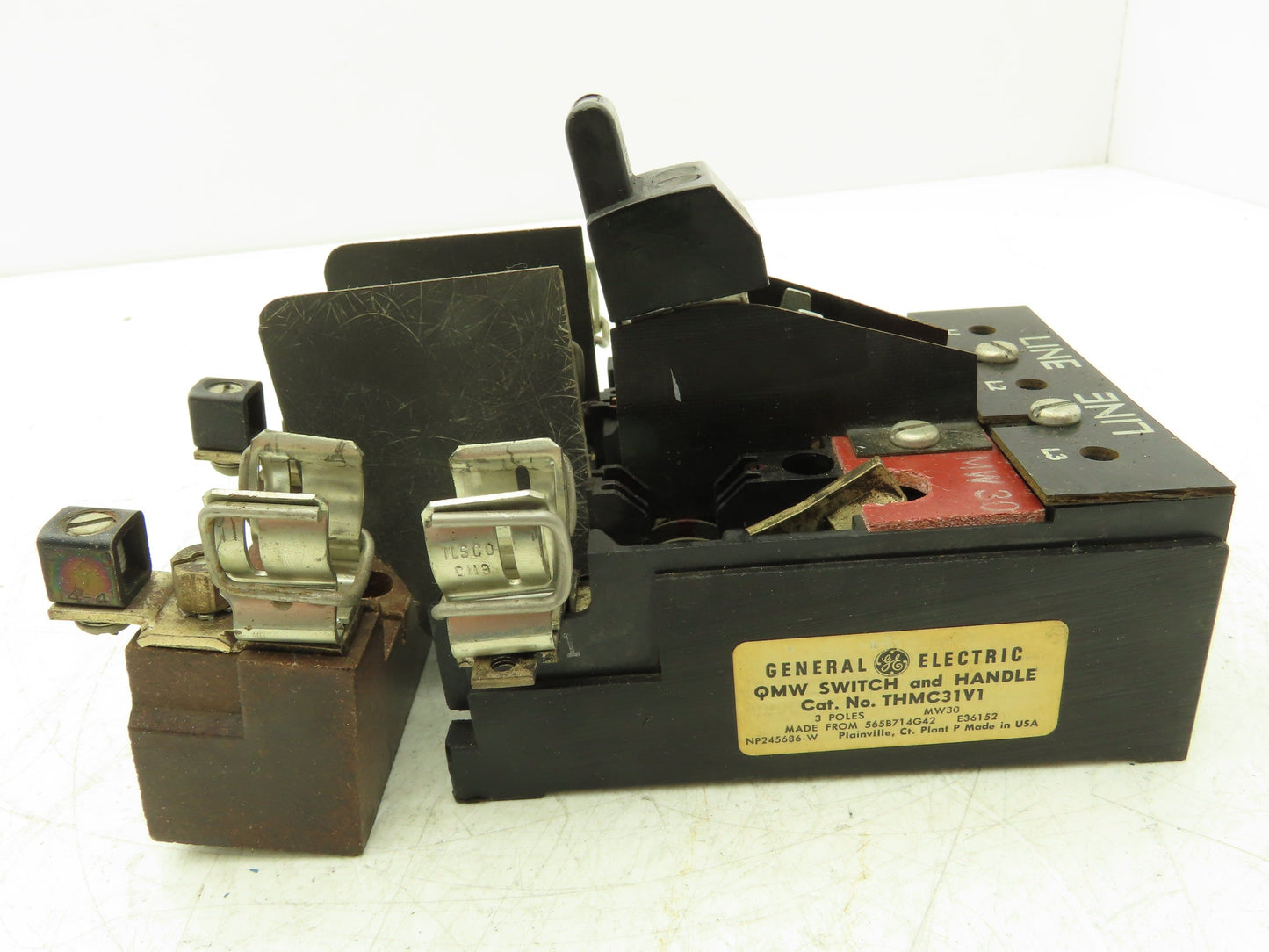General Electric THMC31V1 MW30 30A Fusible Disconnect QMW Switch Replacement Set