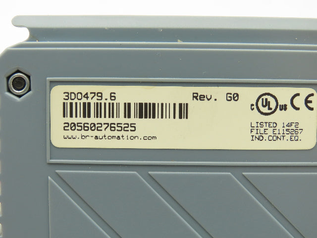 B&R 3D0479.6 Digital Output Module 16 Point 24VDC 5A REV GO Cracked Plastic