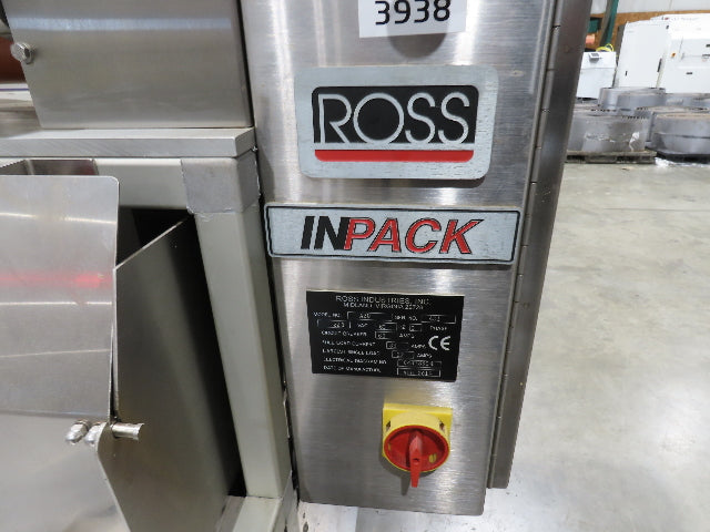 Ross Industries A10 Stainless Tray Sealer Heat Shrink Tunnel 16x39" Conveyor