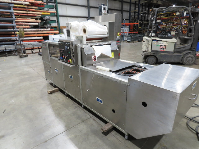 Ross Industries A10 Stainless Tray Sealer Heat Shrink Tunnel 16x39" Conveyor