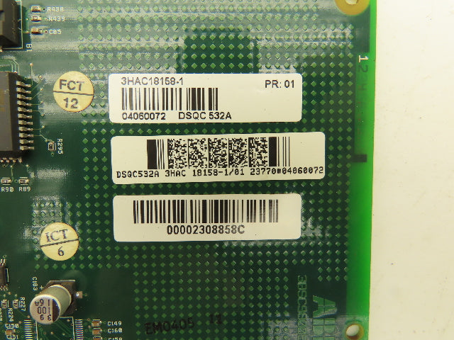 ABB DSQC 532A | 3BSC980050R60 | 3HAC18158-1 X2 Service X1 Loc Card Board