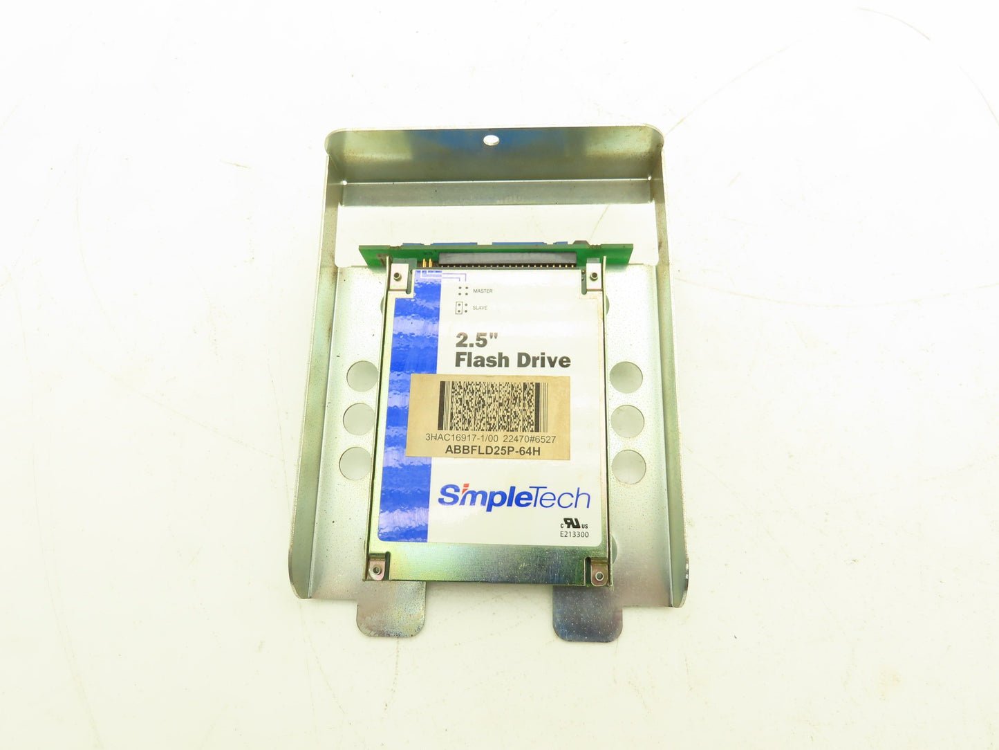 ABB SimpleTech ABBFL25P-64H 3HAC16917-1/02 22470 Flash Drive 2.5" Bracket IDE