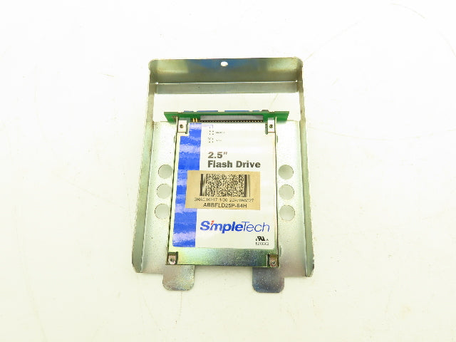ABB SimpleTech ABBFL25P-64H 3HAC16917-1/02 22470 Flash Drive 2.5" Bracket IDE