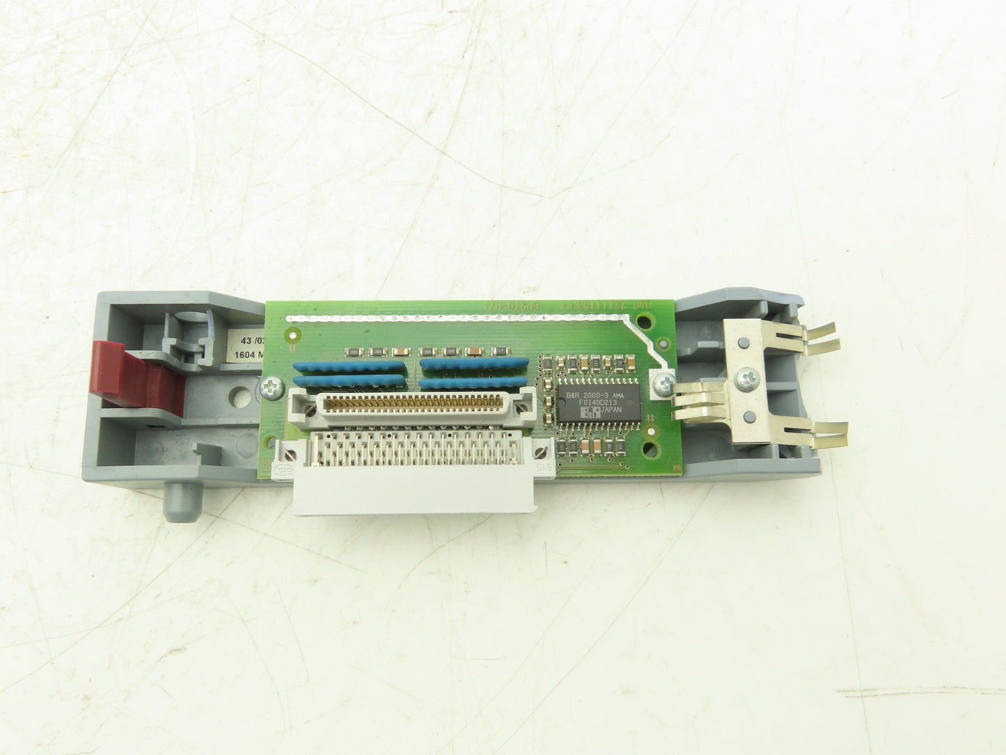 B&R 2BP210.4 PLC Mount Backplane Printed Circuit Board Assembly REV CO Cracked