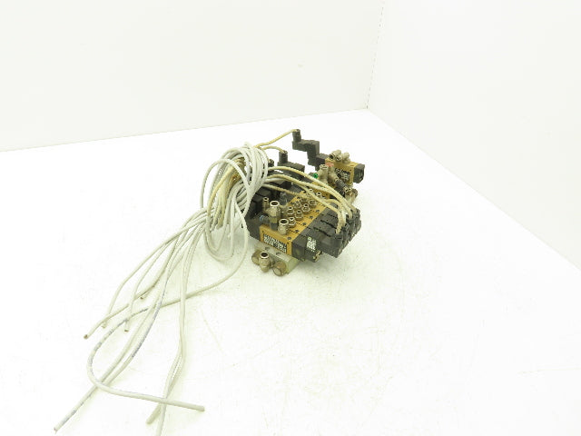 Pneumax Pneumatic 8-Station N331.0A Solenoid Valve Bank 24V