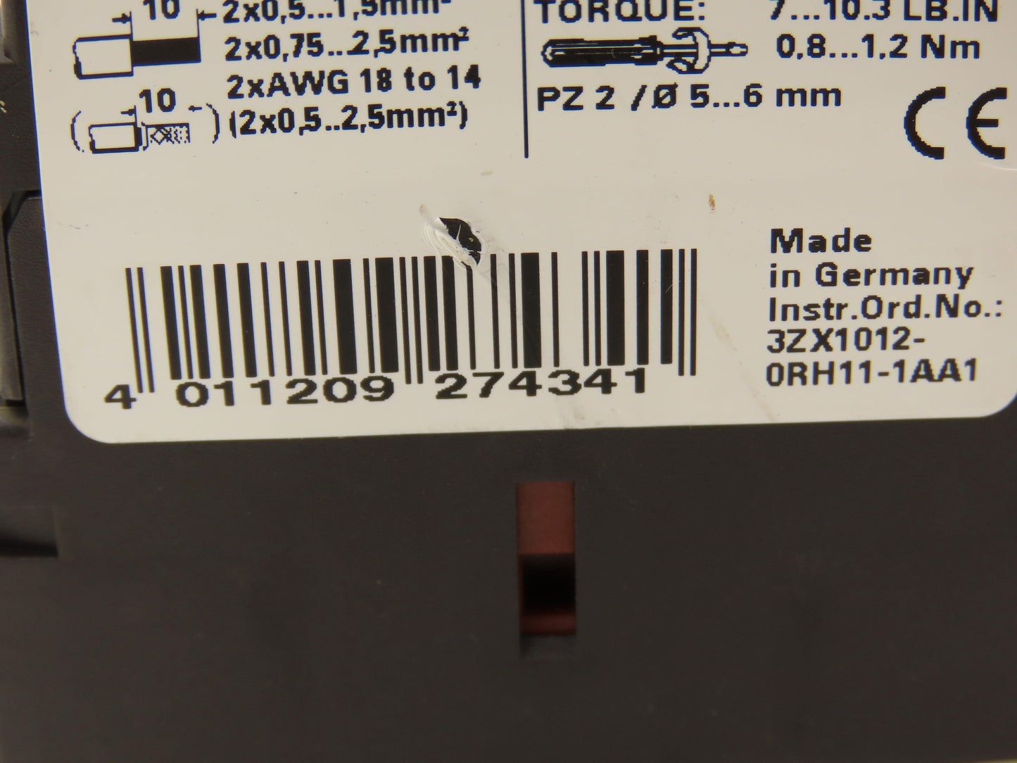 Siemens 3RH1140-1BB40 Auxiliary Contactor Size S00 4NO 600VAC 10A Lot Of 11