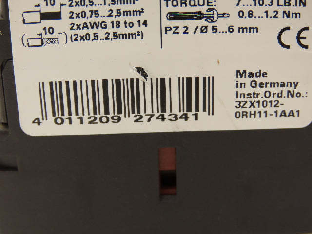Siemens 3RH1140-1BB40 Auxiliary Contactor Size S00 4NO 600VAC 10A Lot Of 11