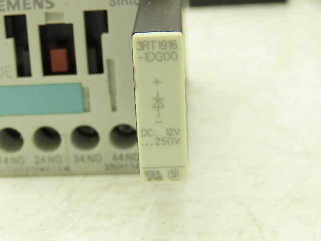 Siemens 3RH1140-1BB40 Auxiliary Contactor Size S00 4NO 600VAC 10A Lot Of 11