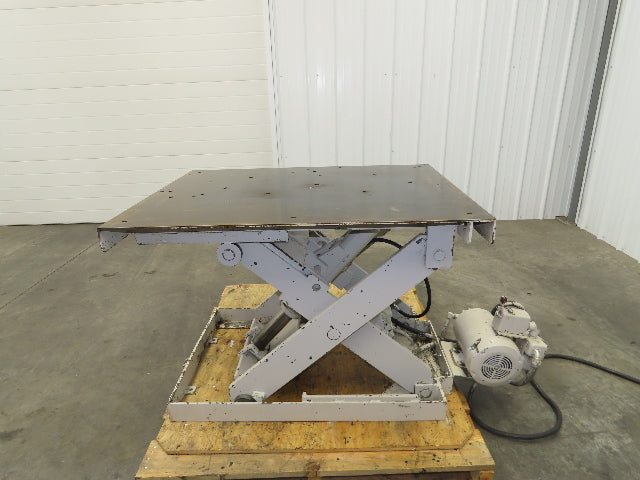 Autoquip 26W25 Hydraulic Scissor Lift Table 2000lb 26" Travel 30x40" Top 3Ph