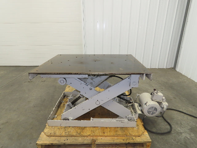 Autoquip 26W25 Hydraulic Scissor Lift Table 2000lb 26" Travel 30x40" Top 3Ph