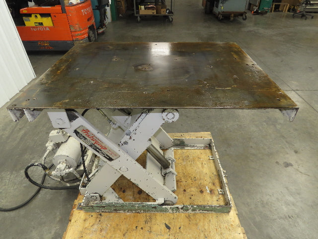 Autoquip 26W25 Hydraulic Scissor Lift Table 2000lb 26" Travel 30x40" Top 3Ph