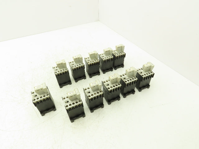 Siemens 3TH2040-0BB4 Contactor 4NO 1.5kW 10A Coil 24VDC Lot Of 11