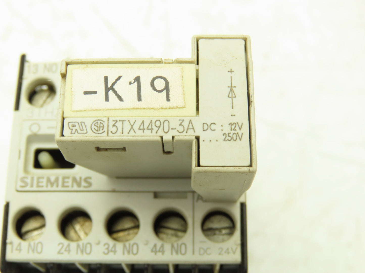 Siemens 3TH2040-0BB4 Contactor 4NO 1.5kW 10A Coil 24VDC Lot Of 11