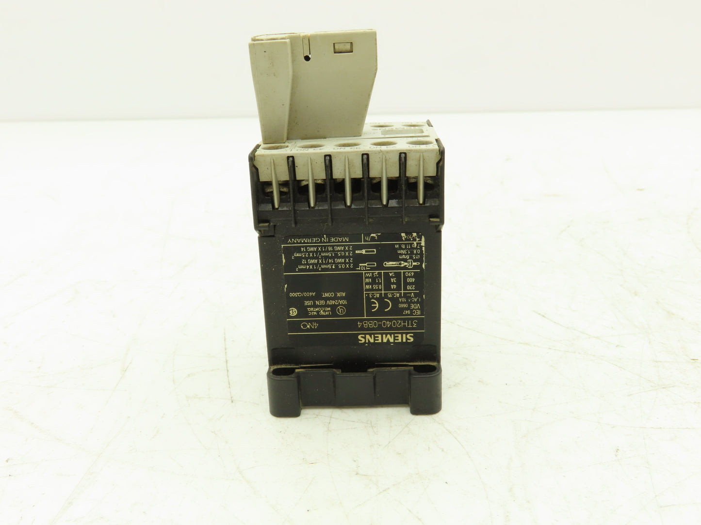 Siemens 3TH2040-0BB4 Contactor 4NO 1.5kW 10A Coil 24VDC Lot Of 11