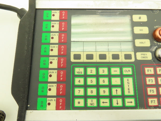 ITW Ransburg RCP/2K Handheld Teach Pendant Control Panel Fluid Metering System