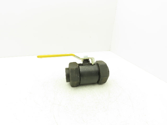 Apollo 73-307-01 Ball Valve Double Union 1-1/2" FNPT Threaded x Socket Weld End