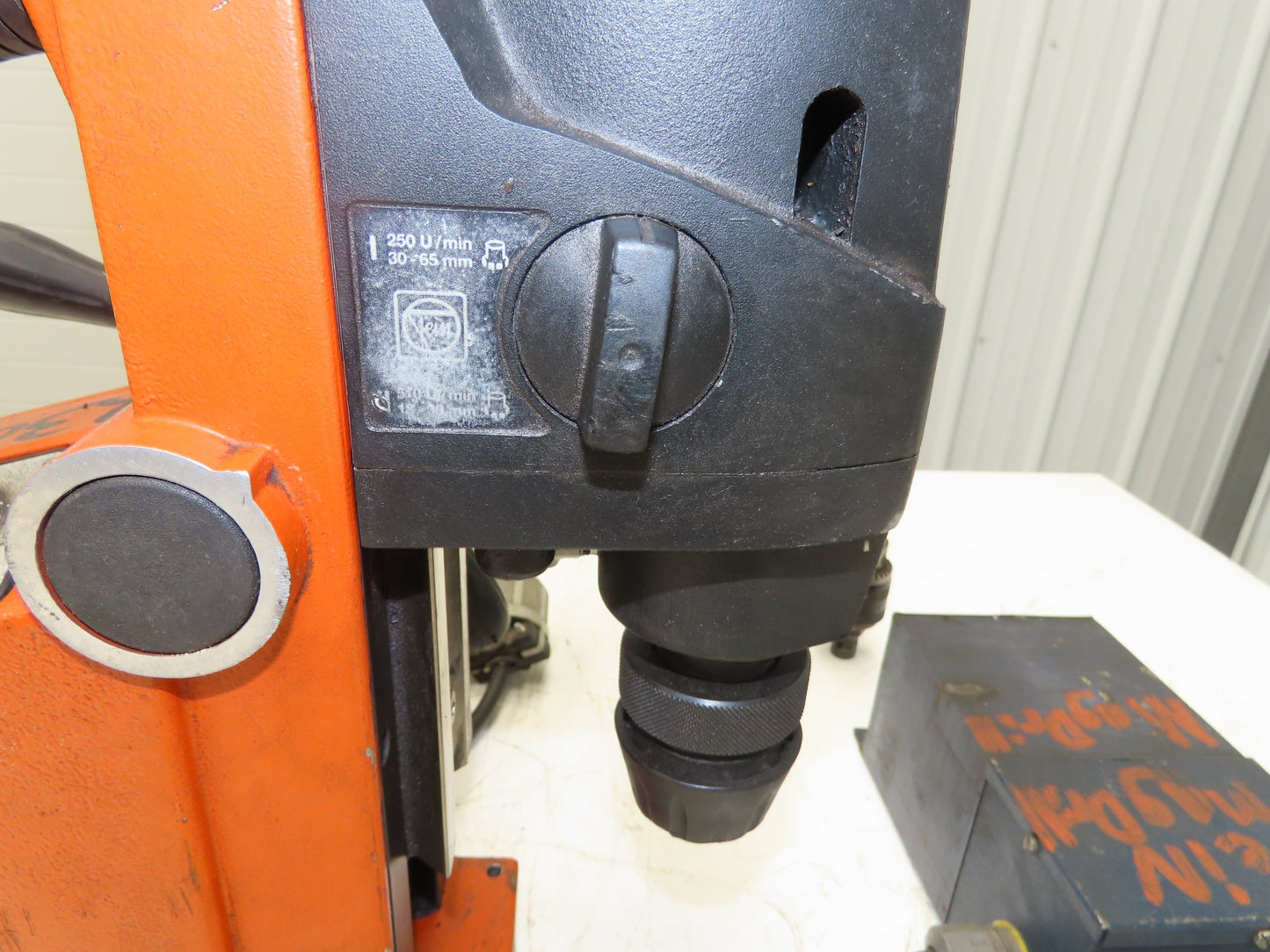 Fein KBM-65-Q 65MM Reversible Magnetic Drill 230V Quick-IN Adaptor