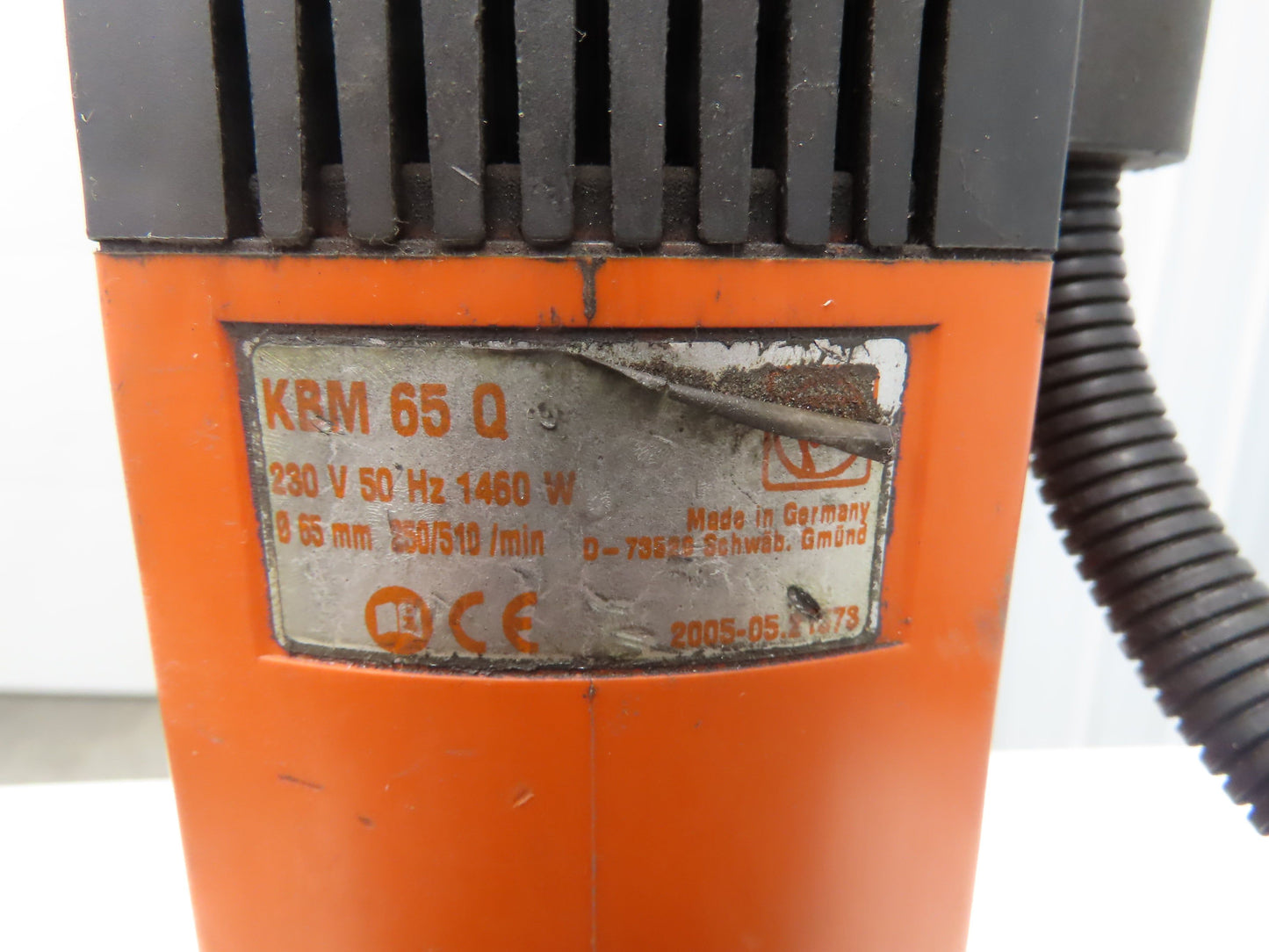 Fein KBM-65-Q 65MM Reversible Magnetic Drill 230V Quick-IN Adaptor