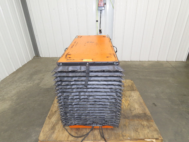 Southworth LS2-24 Hydraulic Scissor Lift Table 2000Lb 37x18" Top 24" Lift 24VDC