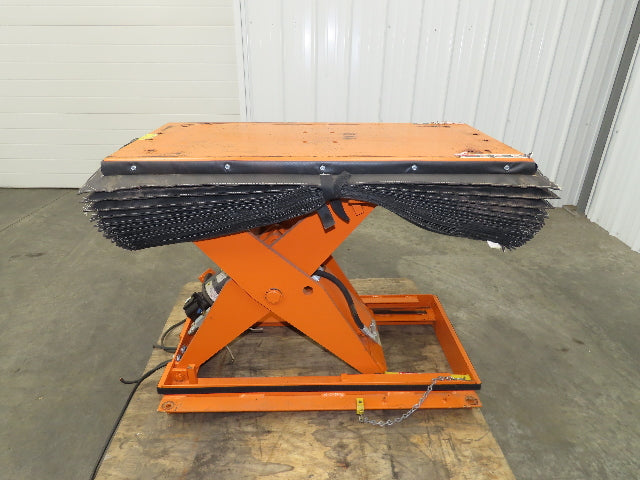 Southworth LS2-24 Hydraulic Scissor Lift Table 2000Lb 37x18" Top 24" Lift 24VDC