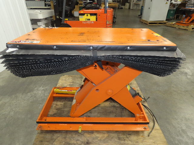 Southworth LS2-24 Hydraulic Scissor Lift Table 2000Lb 37x18" Top 24" Lift 24VDC