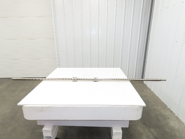 Double Nut Ball Screw 30mm Dia 4.5mm Pitch/Lead 84.5" OAL