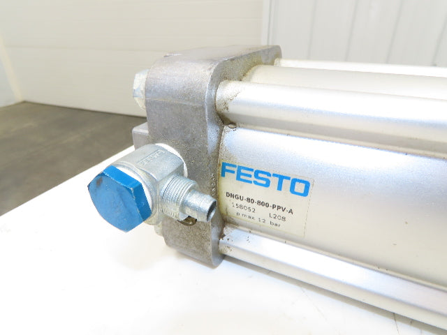 Festo DNGU-80-800-PPV-A Pneumatic Air Cylinder 80mm Bore 800mm Stroke