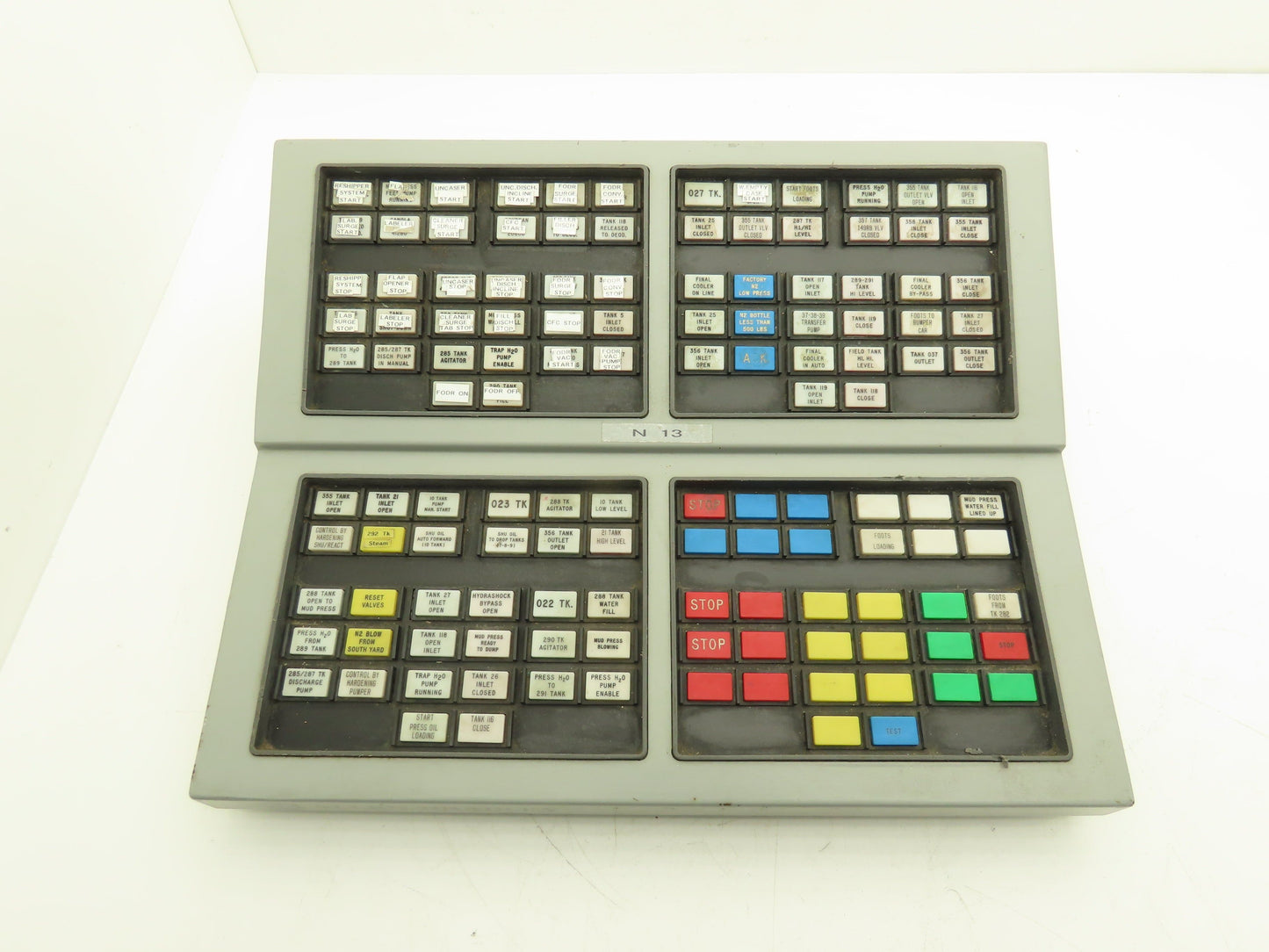 Allen Bradley 2700E CA40 HMI Push Button Control Panel Console 100-240VAC