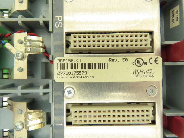 B&R 3BP152.41 PLC Mount Backplane Nine Slot Assembly REV E0