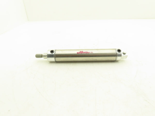 Miller Pneumatic Air Cylinder 1-1/2" Bore 6" Stroke 250psi Double Acting